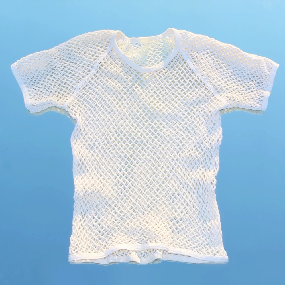Vintage, cream, knitted top from 🇳🇴